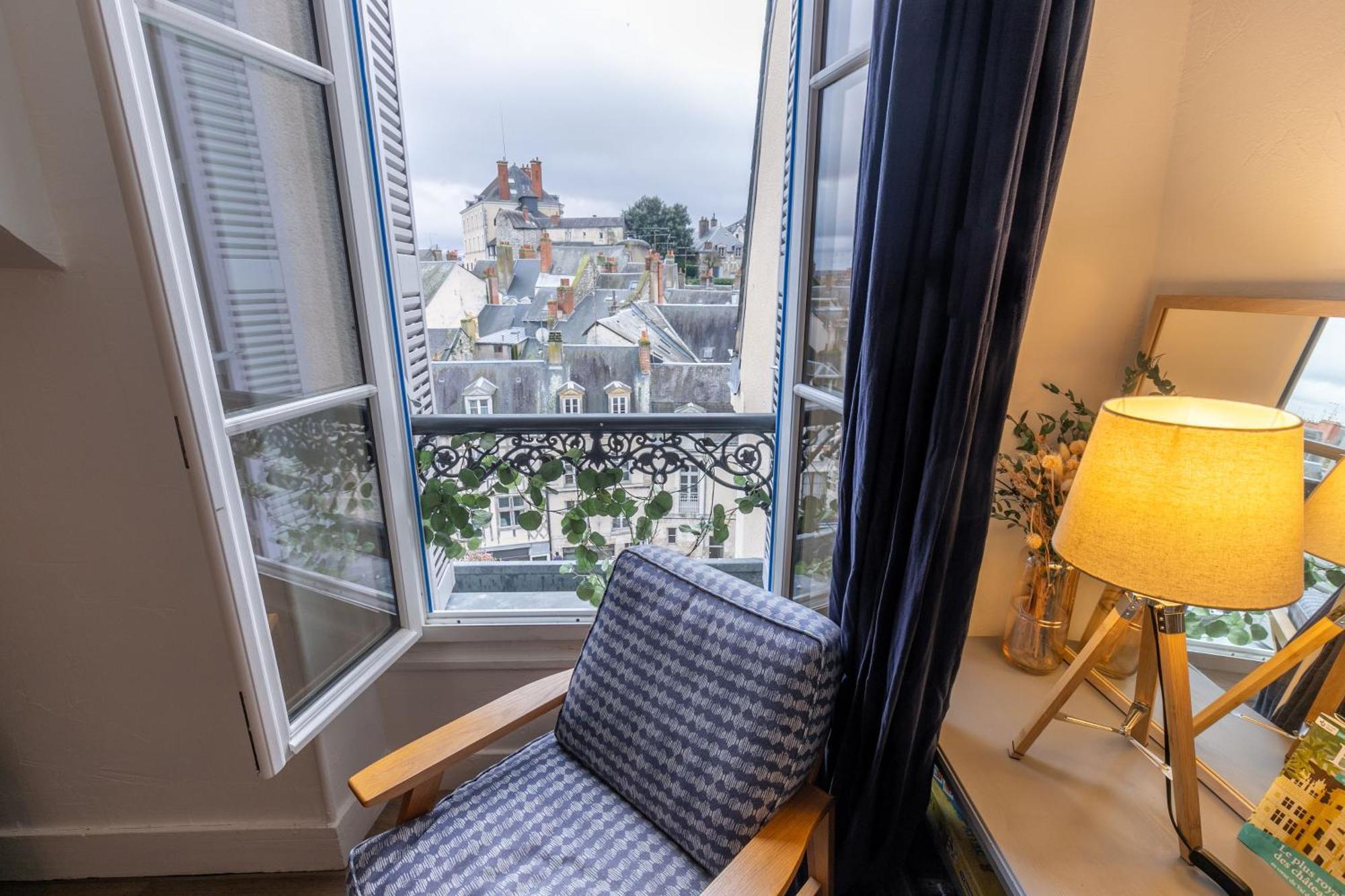 ☆ Sur Les Toits De Blois ☆ T2 Avec Vue Chateau Exteriér fotografie